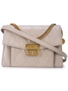 Givenchy Gv3 Small Quilted Crossbody Bag - Neutrals