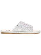 Rodo Crystal Embellished Sandals - Metallic
