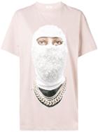 Ih Nom Uh Nit Gold Face T-shirt - Pink & Purple