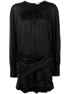 Magda Butrym Pearl Embellished Cocktail Dress - Black