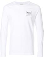 Wood Wood Printed Logo Jumper - White