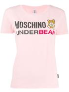 Moschino Statement Logo T-shirt - Pink