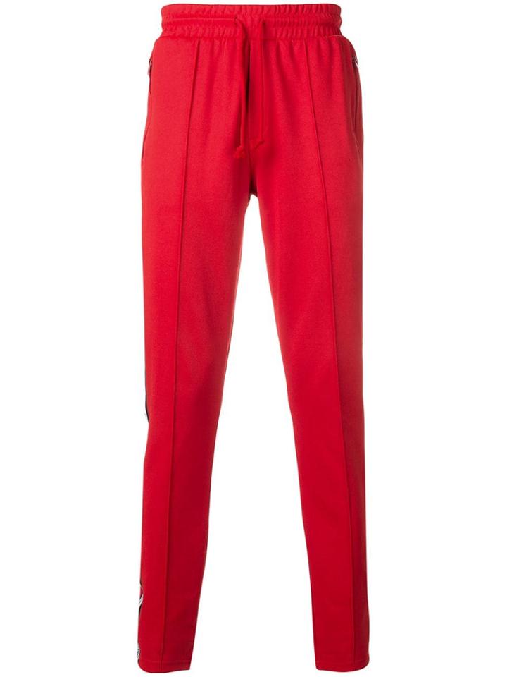 Tommy Jeans Drawstring Track Pants - Red