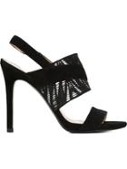 Stella Luna Stiletto Sandals - Black