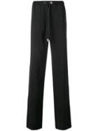 Les Hommes Urban Drawstring Track Trousers - Black