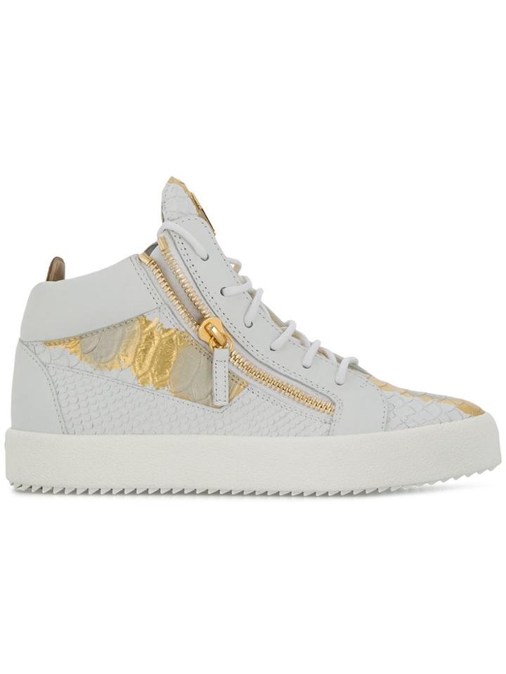 Giuseppe Zanotti Design Kriss Hi-top Trainers - White