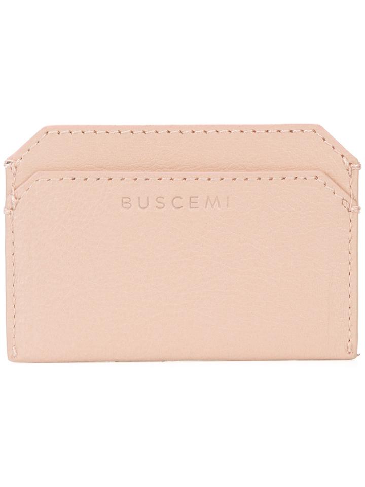Buscemi Plain Cardholder - Nude & Neutrals