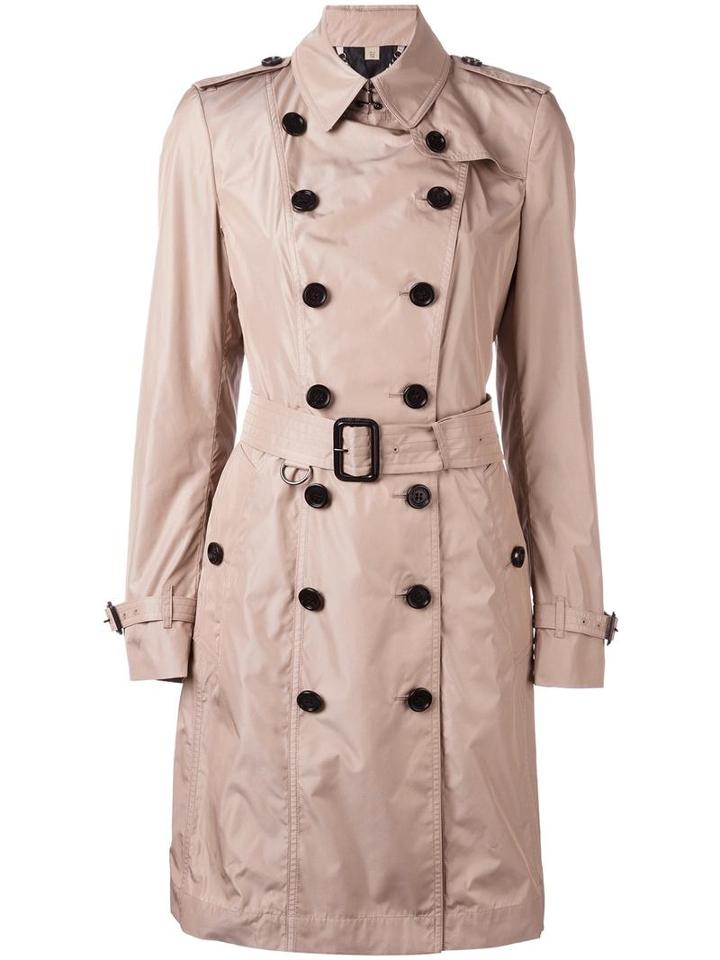 Burberry Classic Trenchcoat, Women's, Size: 10, Brown, Cotton/polyester/acetate/viscose