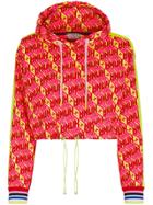 Fendi Fendi Roma Amor Hoodie - Red