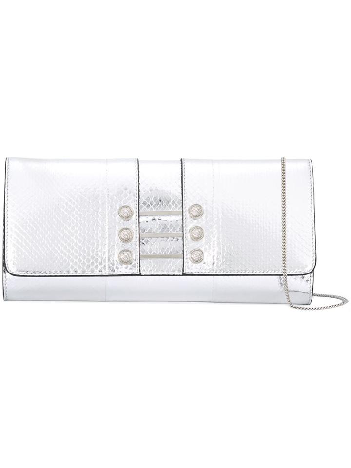 Versus Piercing Detail Clutch