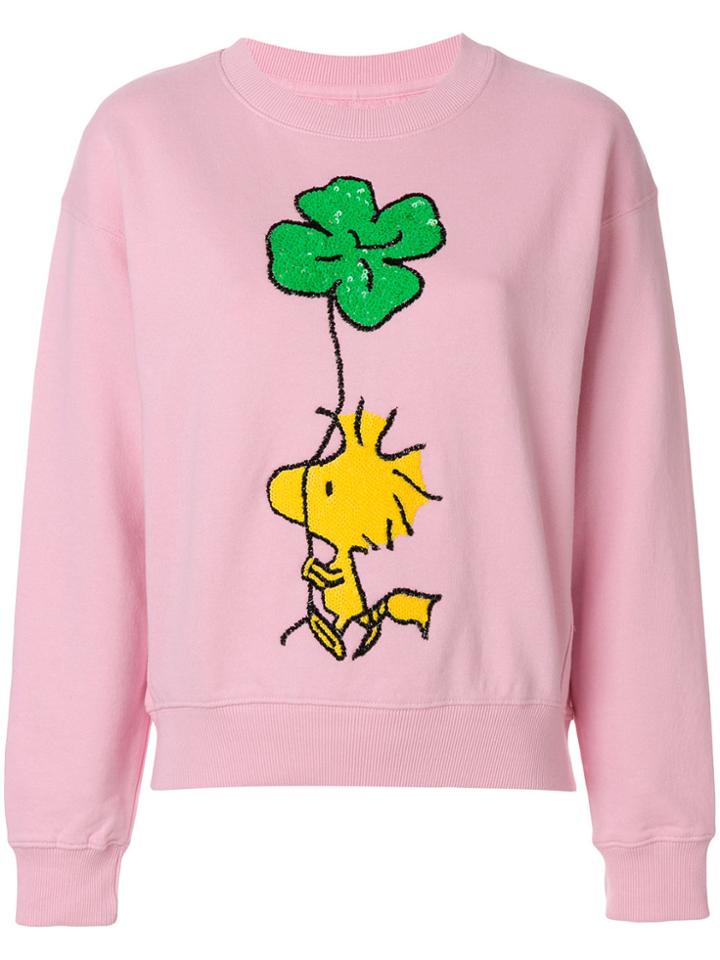 Essentiel Antwerp Sequin Embellished Sweatshirt - Pink & Purple