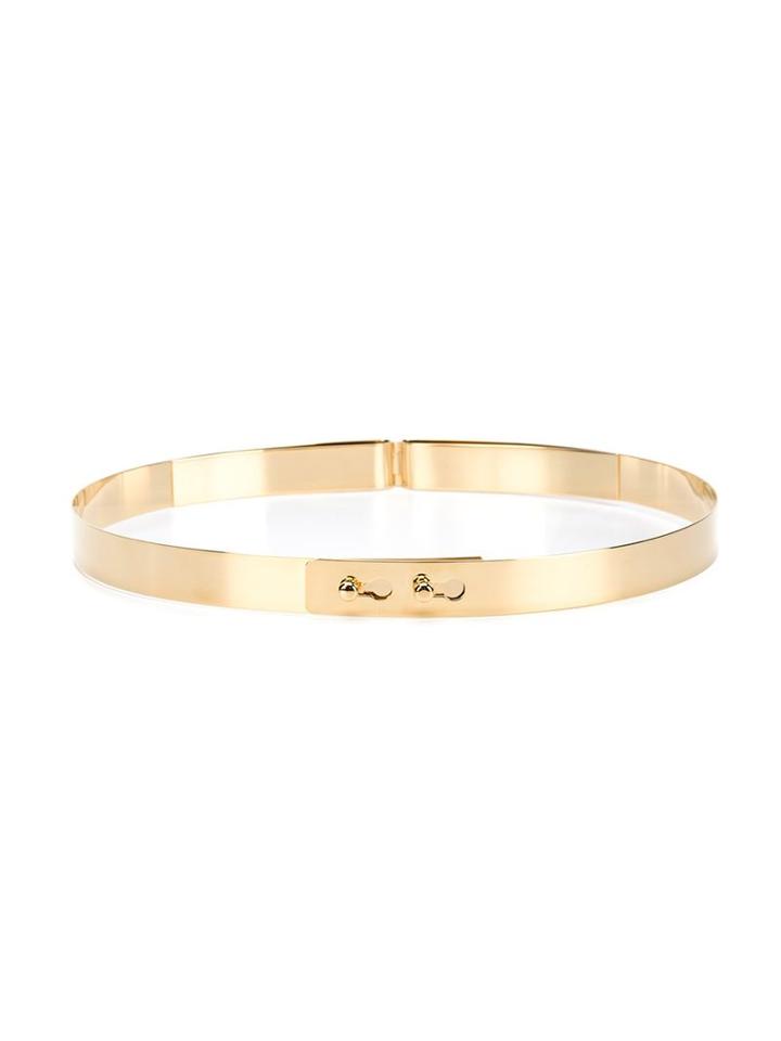 Maison Rabih Kayrouz Brass Belt