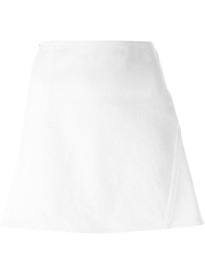 Courrèges A-line Denim Skirt