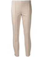 The Row 'soroc' Trousers, Women's, Size: 4, Nude/neutrals, Cotton/spandex/elastane