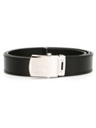 Givenchy Logo Buckle Belt, Men's, Size: 85, Black, Calf Leather