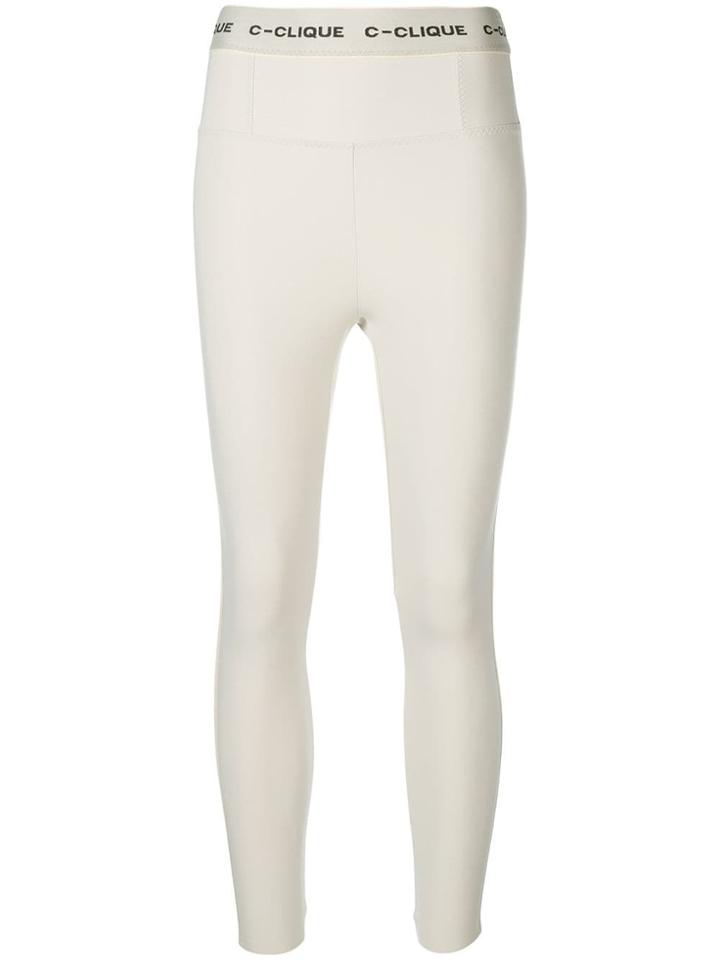 Pinko C-clique Leggings - Neutrals