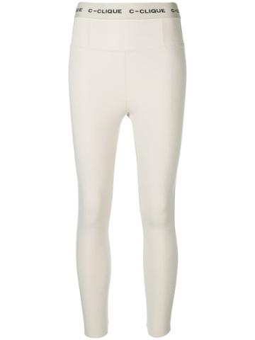 Pinko C-clique Leggings - Neutrals