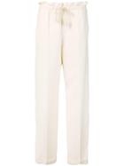 Twin-set Drawstring Loose Fit Trousers - Neutrals