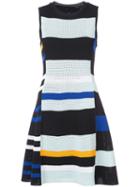 Proenza Schouler - Sleeveless Perforated Dress - Women - Silk/cotton/polyester/viscose - S, Black, Silk/cotton/polyester/viscose