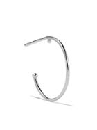 Wouters & Hendrix Gold 18kt White Gold Ball Hoop Earring