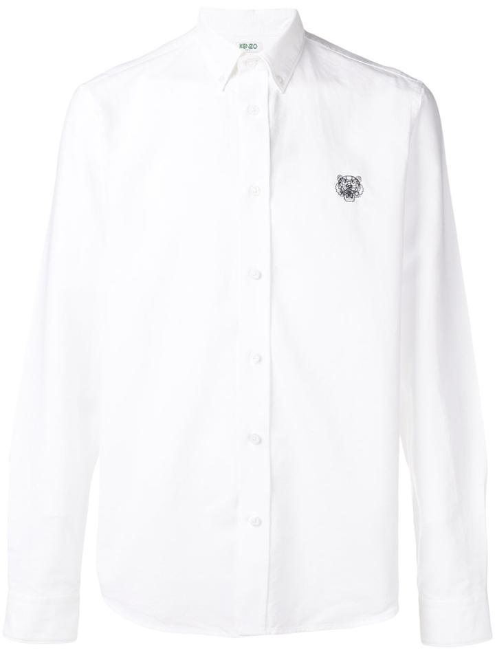 Kenzo Tiger Patch Shirt - White