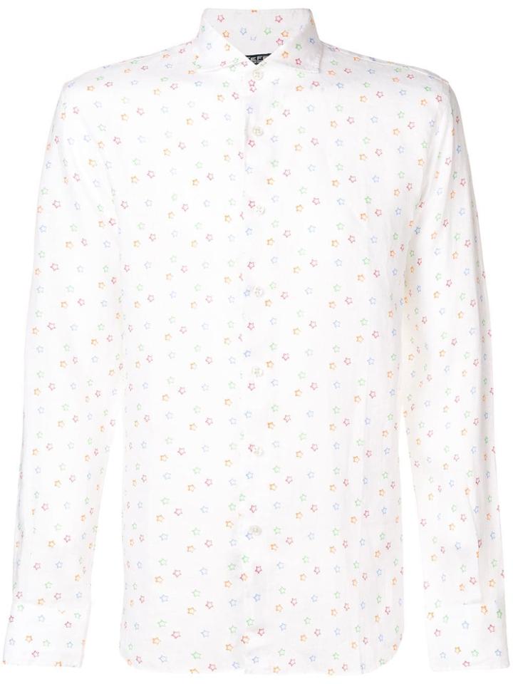 Fefè Star Print Shirt - White