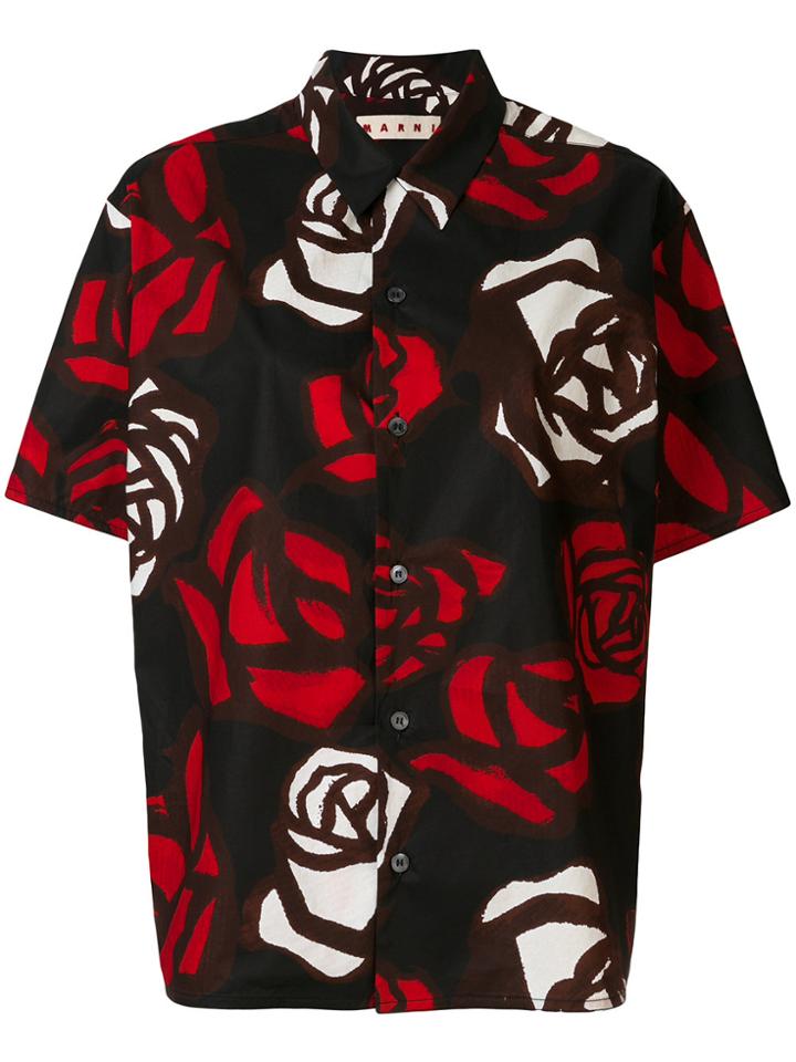 Marni Rose Print Shirt - Multicolour