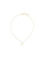 Seeme Short Venetian Chain Necklace, Women's, Metallic