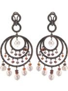 Paolo Piovan 18kt Black Gold Chandelier Earrings