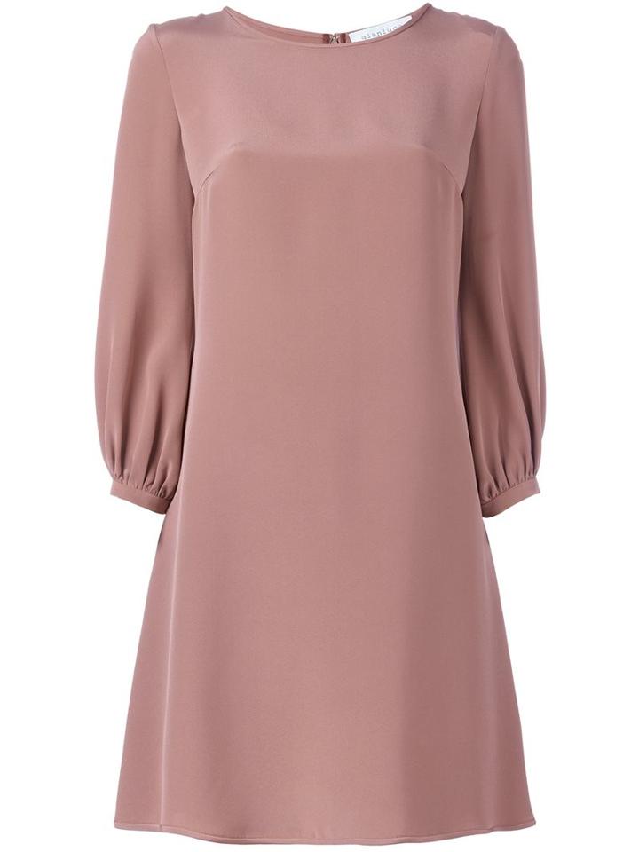 Gianluca Capannolo Flared Dress, Women's, Size: 40, Pink/purple, Silk