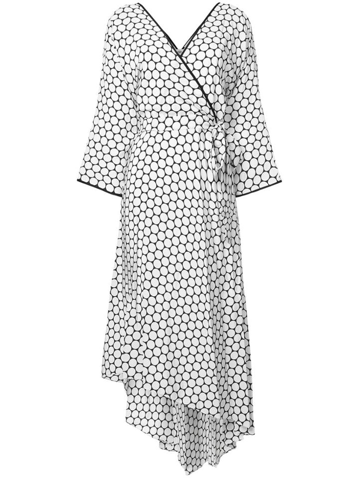 Dvf Diane Von Furstenberg Patterned Wrap Dress - Multicolour