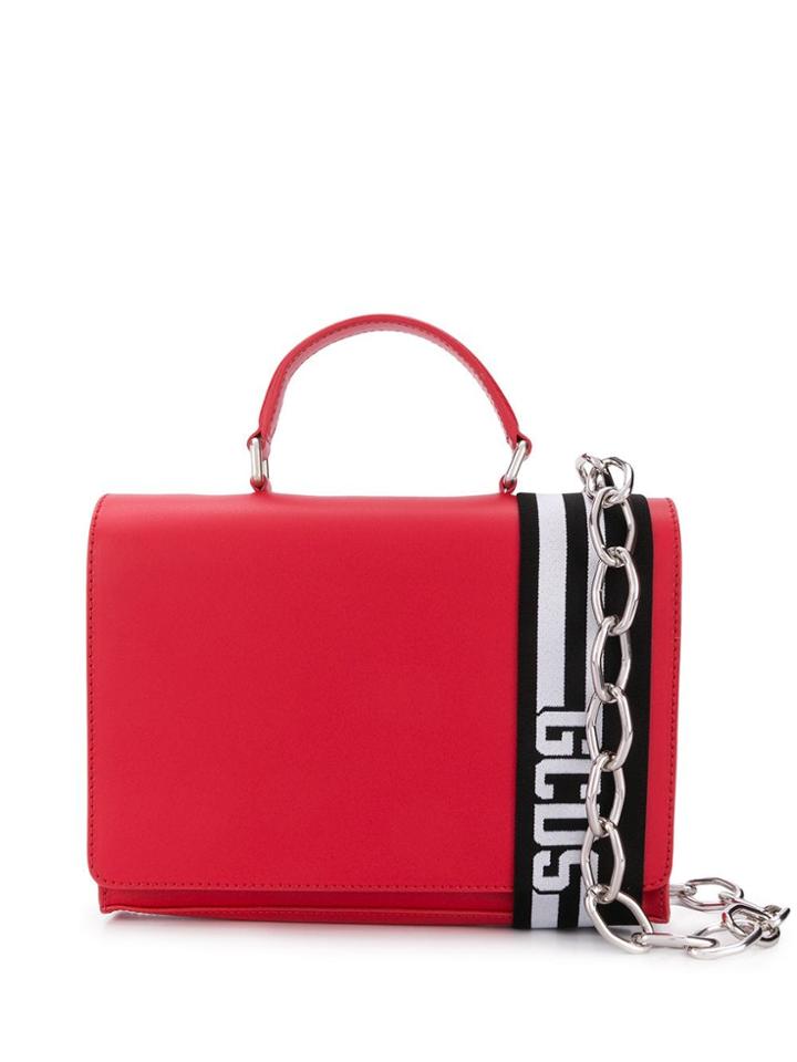 Gcds Satchell Shoulder Bag - Red