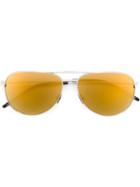 Saint Laurent 'classic 11' Sunglasses, Adult Unisex, Grey, Metal