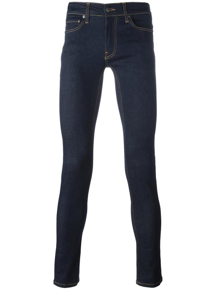 Blk Dnm Skinny Jeans, Men's, Size: 30, Blue, Cotton/polyester/spandex/elastane