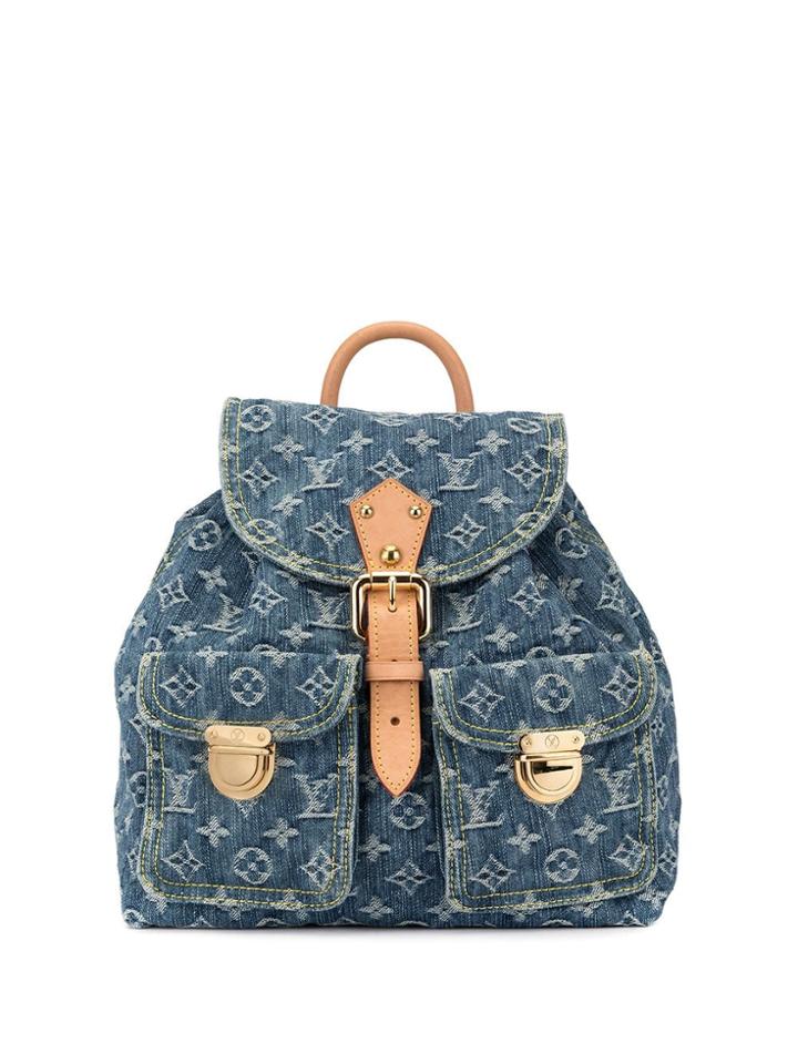 Louis Vuitton Pre-owned Sac À Dos Denim Backpack - Blue