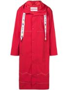 Reebok By Pyer Moss Rebook X Pier Moss Long Coat - Red