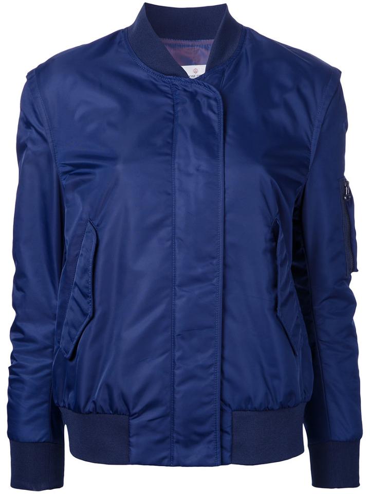 Golden Goose Deluxe Brand - Classic Bomber Jacket - Women - Polyester - Xs, Blue, Polyester