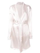 Attico - Metallic Belted Coat - Women - Viscose - 1, Women's, Nude/neutrals, Viscose