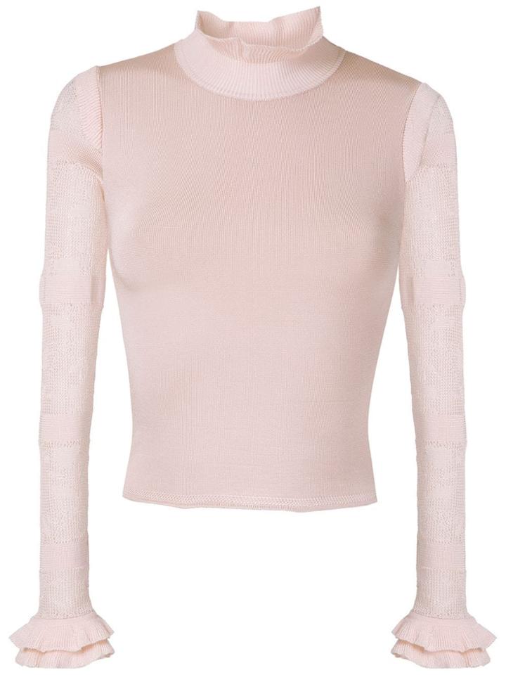 Andrea Bogosian Penelope Knit Blouse - Pink