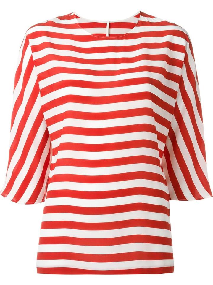 Dolce & Gabbana Striped Loose Blouse