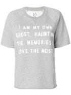 Zoe Karssen Quote T-shirt - Grey