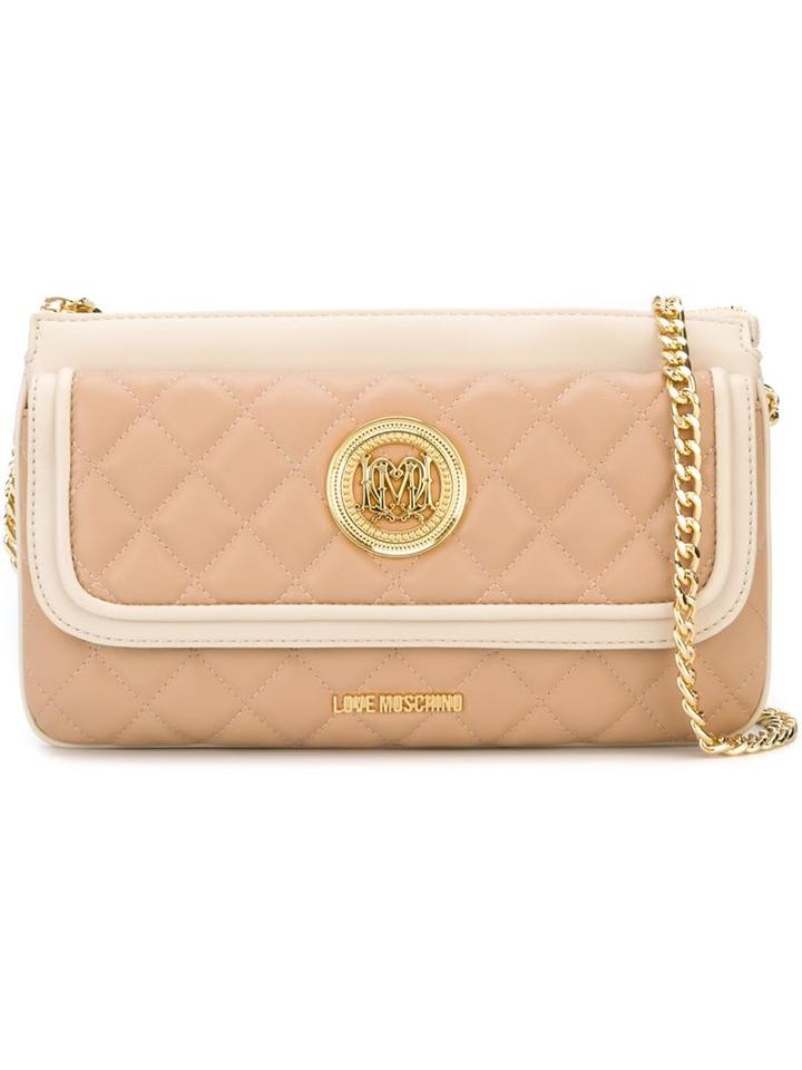 Love Moschino Quilted Cross Body Bag