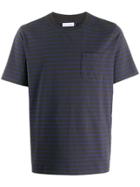 Pop Trading Company Striped T-shirt - Black