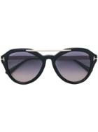 Tom Ford Eyewear Lisa Sunglasses - Metallic