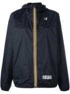 K-way X Les Artist Hooded Jacket, Women's, Size: Xl, Black, Polyamide