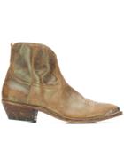 Golden Goose Deluxe Brand Western Ankle Boots - Neutrals
