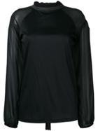 Dorothee Schumacher Long-sleeve Fitted Blouse - Black