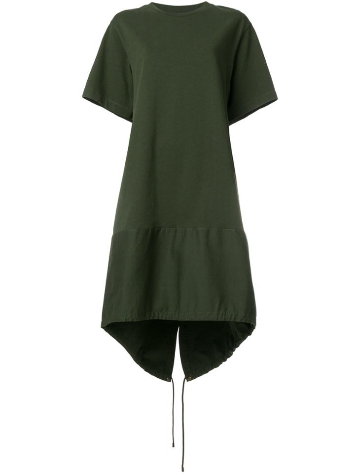 Kenzo Baggy T-shirt Dress - Green