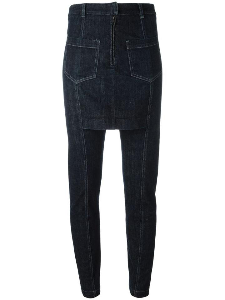 Maison Martin Margiela Pre-owned Slim Fit Skirt Jeans - Blue