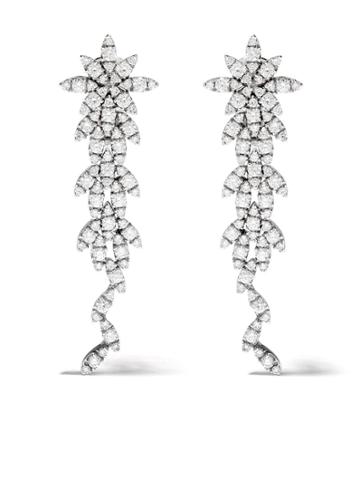 Pasquale Bruni 18kt White Gold Ghirlanda Diamond Earrings